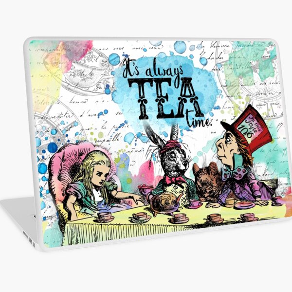 Alice in Wonderland - Tea Time Laptop Skin