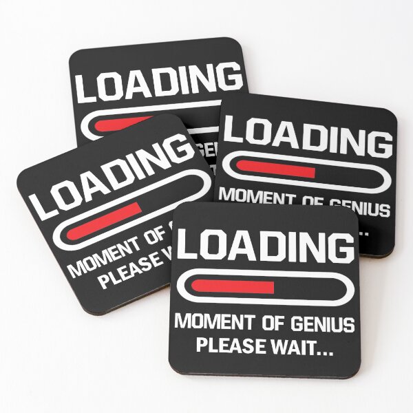 Item preview, Loading moment of genius please wait designed and sold by printrendstore.