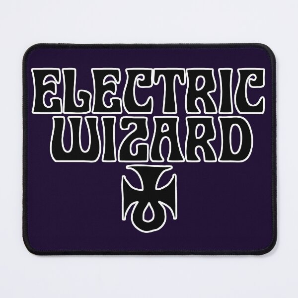 Item preview, Electric Wizard Ankh Stoner Doom Metal Band name (BLACK WITH OUTLINE) designed and sold by TheSmartChicken.