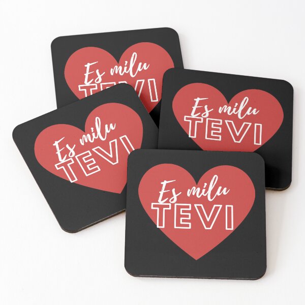 Item preview, Es mīlu tevi - I love you - Latvian designed and sold by LukjanovArt.