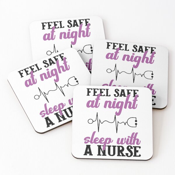 Item preview, Feel Safe At Night Sleep With A Nurse designed and sold by bahicharafe.