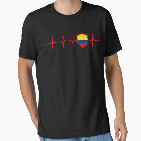 Item preview,  COLOMBIA Heartbeat Flag designed and sold by Just Be Different.