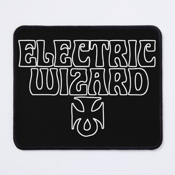 Item preview, Electric Wizard Ankh Stoner Doom Metal Band name (JUST OUTLINE) designed and sold by TheSmartChicken.