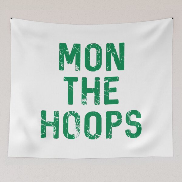 Item preview, Mon The Hoops, Glasgow Celtic Football Club Green Distressed Text Design designed and sold by MacPean.