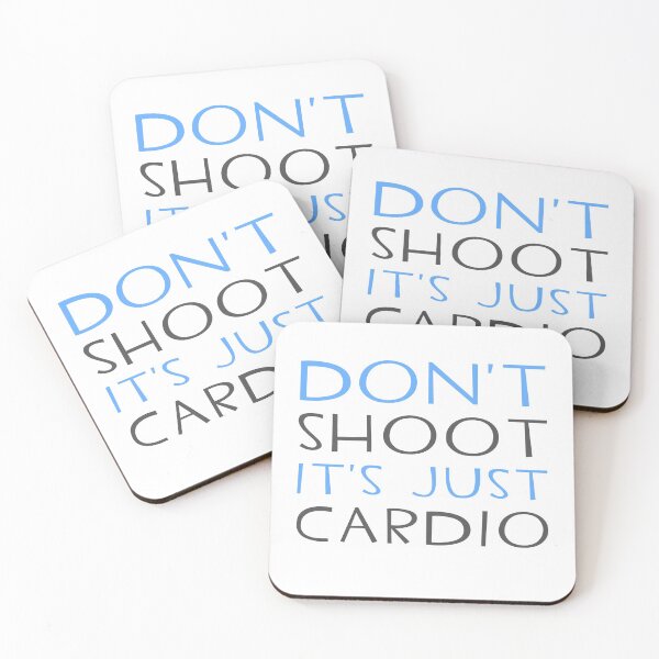 Item preview, Don't Shoot It's Just Cardio designed and sold by alex-d88.