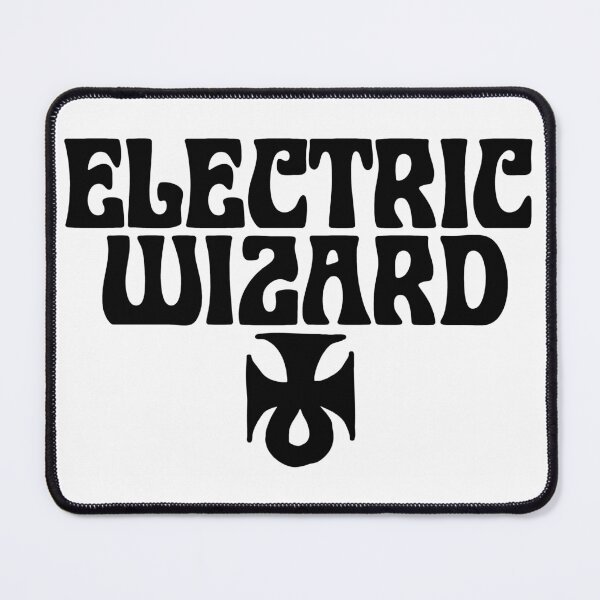 Item preview, Electric Wizard Ankh Stoner Doom Metal Band name (JUST BLACK) designed and sold by TheSmartChicken.