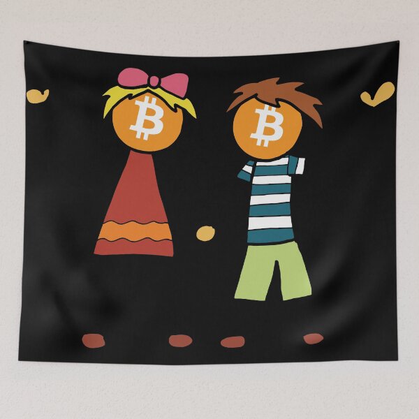 Item preview, Bitcoin Kids designed and sold by GraffitiSoup.