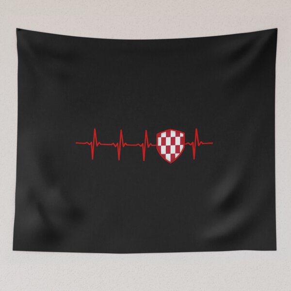 Item preview, BRABANT Heartbeat Flag designed and sold by Just Be Different.