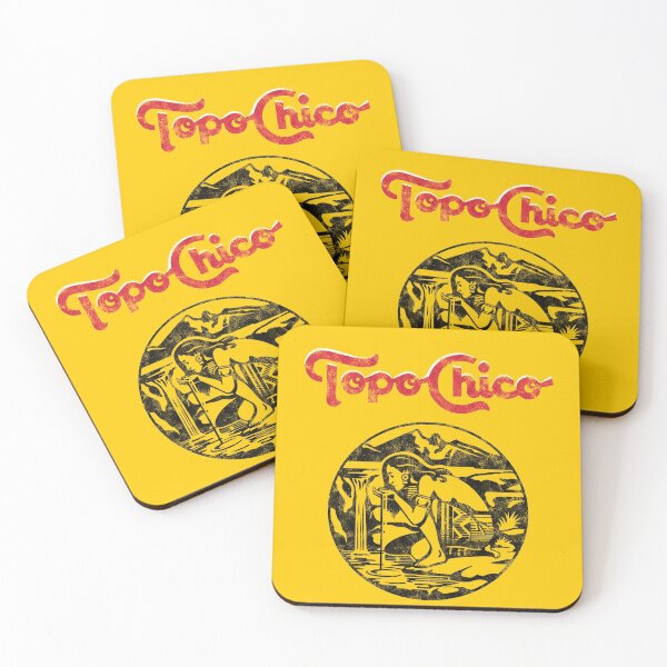Item preview, aztec princess - Topo Chico agua mineral worn and washed logo (sparkling mineral water) designed and sold by Vela Barrera.