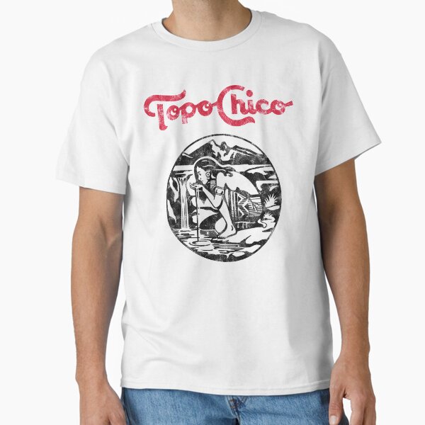Item preview, aztec princess - Topo Chico agua mineral worn and washed logo (sparkling mineral water) designed and sold by Vela Barrera.