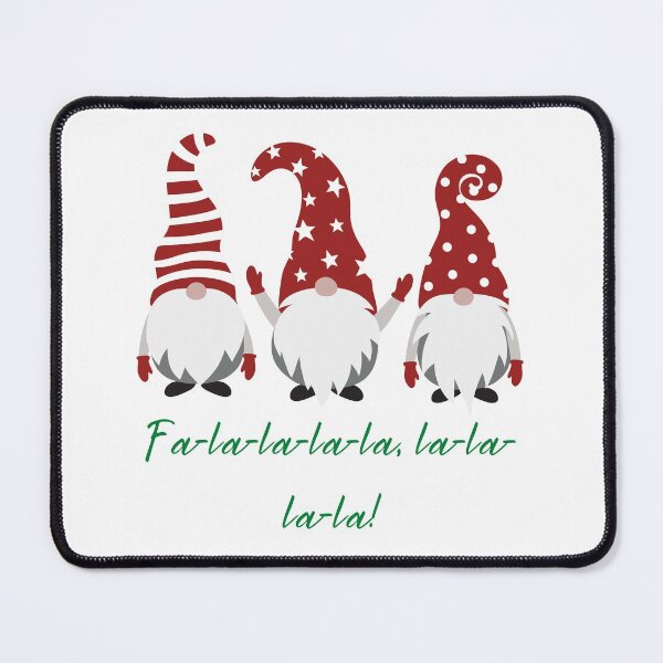 Item preview, Christmas Red and Green falalala Design designed and sold by universegrace.