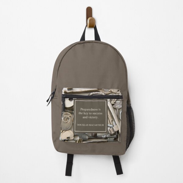 Item preview, Douglas Macarthur motivational quote - Preparedness is the key to success and victory designed and sold by Art4Motivation.