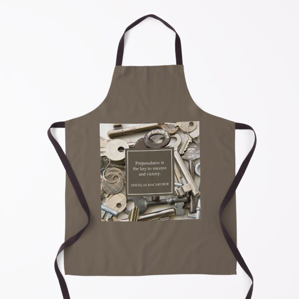 Item preview, Douglas Macarthur motivational quote - Preparedness is the key to success and victory designed and sold by Art4Motivation.