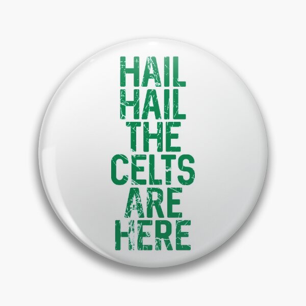 Item preview, Hail Hail The Celts Are Here, Glasgow Celtic Football Club Green Distressed Text Design designed and sold by MacPean.