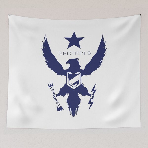 Item preview, ONI Section 3 Logo - Blue - Large designed and sold by ONI-Creative.