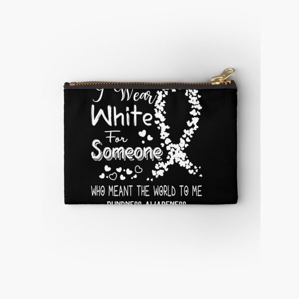 Item preview, I Wear White For Blindness Awareness designed and sold by Tadmab.