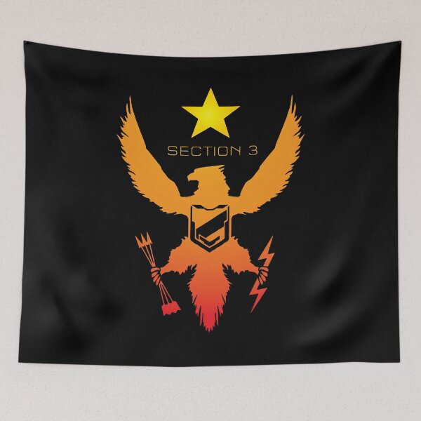 Item preview, ONI Section 3 Logo - Yellow to Red Gradient - Large designed and sold by ONI-Creative.