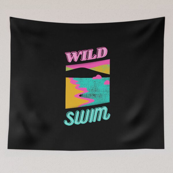 Item preview, Wild Swim Neon designed and sold by WildBerryArt.