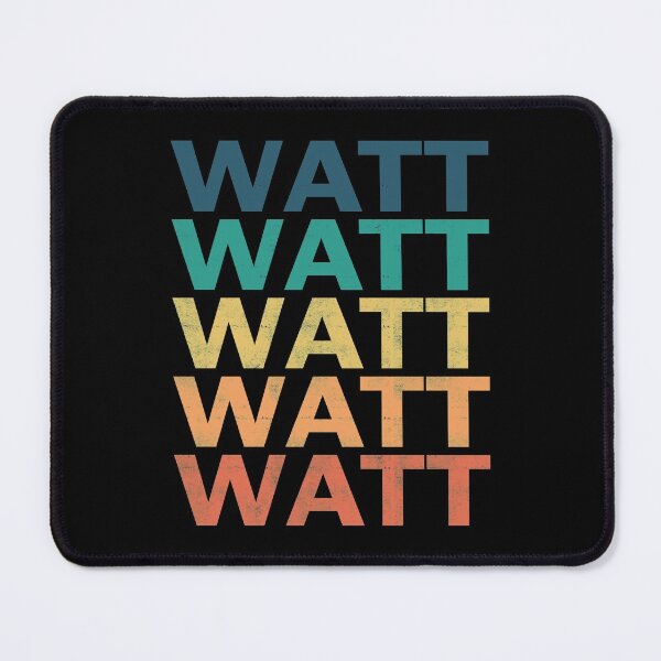 Item preview, Watt Name T Shirt - Watt Vintage Retro Watt Name Gift Item Tee designed and sold by mackpatsy.