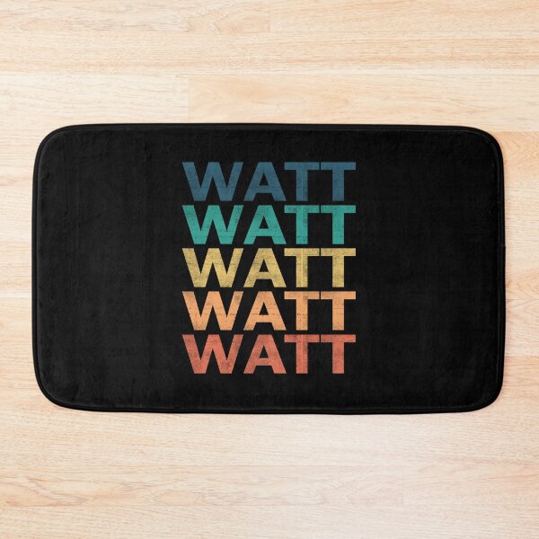 Item preview, Watt Name T Shirt - Watt Vintage Retro Watt Name Gift Item Tee designed and sold by mackpatsy.