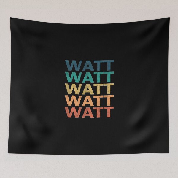 Item preview, Watt Name T Shirt - Watt Vintage Retro Watt Name Gift Item Tee designed and sold by mackpatsy.