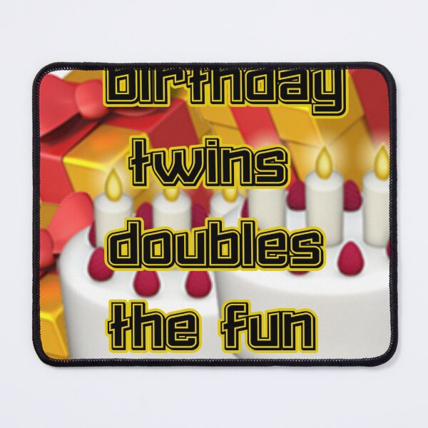 Item preview, birthday twins  designed and sold by Rytespot.