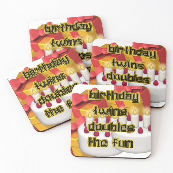 Item preview, birthday twins  designed and sold by Rytespot.