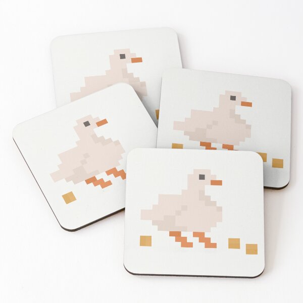 Item preview, Goose PIXEL with Gooslings designed and sold by PinkPobbles.