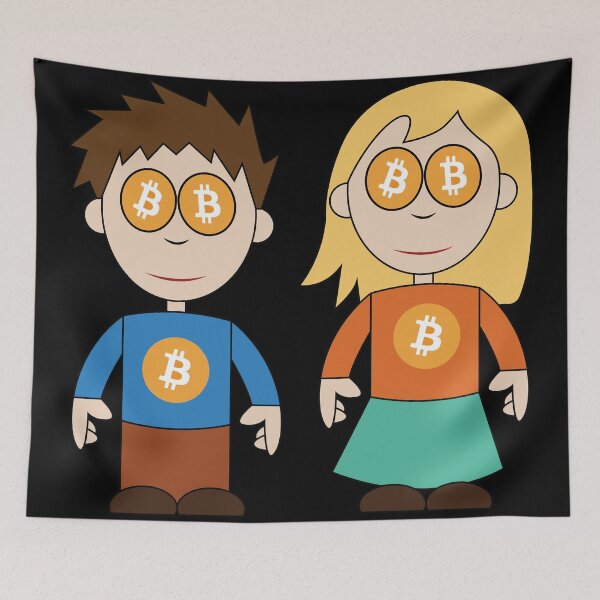 Item preview, Bitcoin Trance designed and sold by GraffitiSoup.