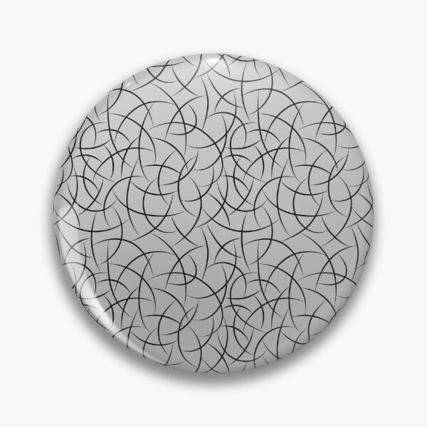Artikelvorschau, Black and Gray Abstract Crescent Shape Pattern Pairs Dulux 2022 Popular Colour Surrendered Skies entworfen und verkauft von ColorOfTheYears.