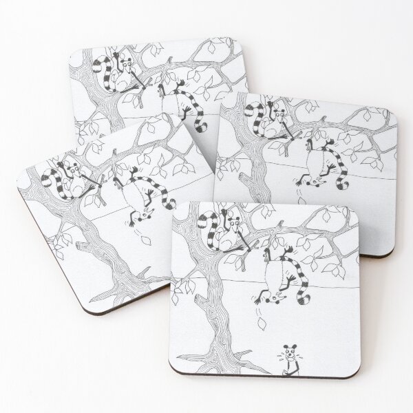 Item preview, Lemurs designed and sold by Gabrielle Marcellus-Temple.