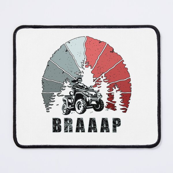 Item preview, ATV Girl Quad Biker Chic Four Wheeler Winter Sports BRAAAP designed and sold by Rabbitti.