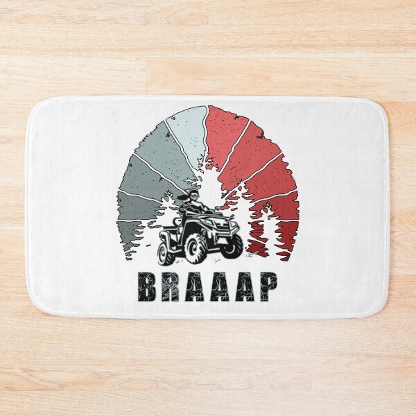 Item preview, ATV Girl Quad Biker Chic Four Wheeler Winter Sports BRAAAP designed and sold by Rabbitti.