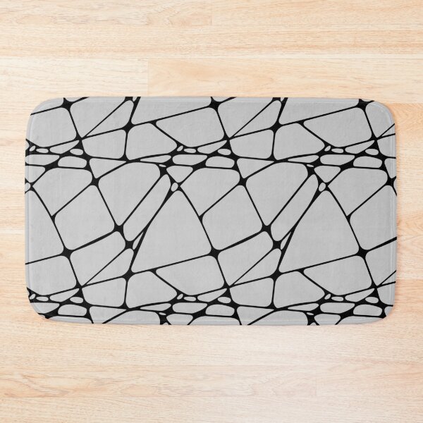 Artikelvorschau, Black and Gray Abstract Mosaic Pattern 1 Pairs Dulux 2022 Popular Colour Surrendered Skies entworfen und verkauft von ColorOfTheYears.