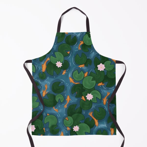 Item preview, Goldfish Pond Painting (Blue) designed and sold by Ravenwood135.