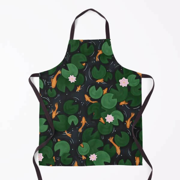 Item preview, Goldfish Pond Painting (Black) designed and sold by Ravenwood135.