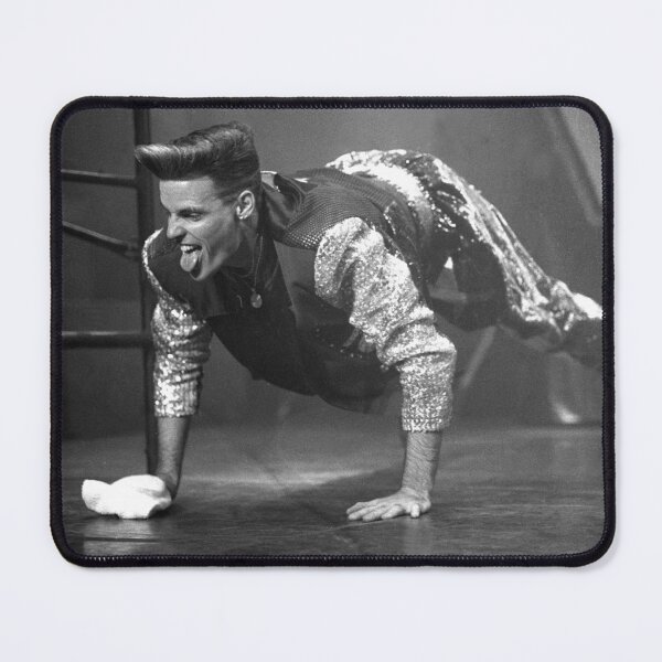 Item preview, Vanilla Ice BW Photograph designed and sold by ConcertImages.