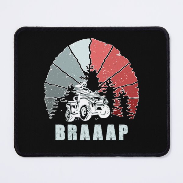 Item preview, ATV Girl Quad Biker Chic Four Wheeler Winter Sports BRAAAP designed and sold by Rabbitti.