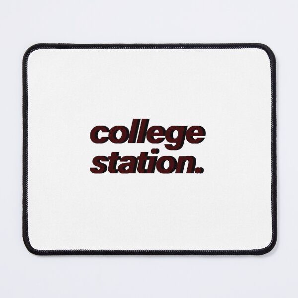 Item preview, college station designed and sold by mtayzart.