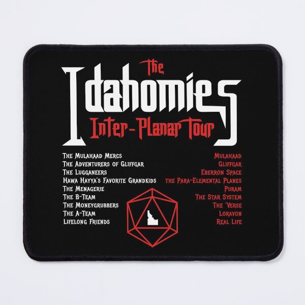 Item preview, Idahomies Inter-Planar Tour designed and sold by bubblelazer.