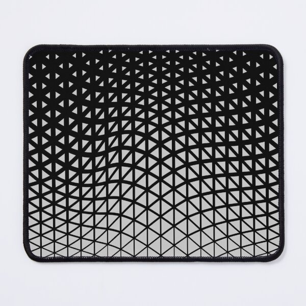 Artikelvorschau, Black and Gray Geometric Gradient Wave Pattern Pairs Dulux 2022 Popular Colour Surrendered Skies entworfen und verkauft von ColorOfTheYears.