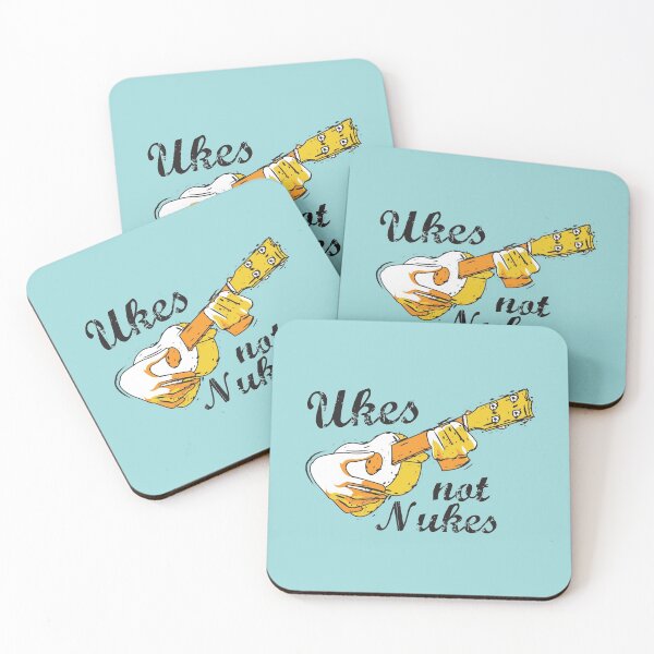 Item preview, Ukes, Not Nukes! designed and sold by 31Threads.