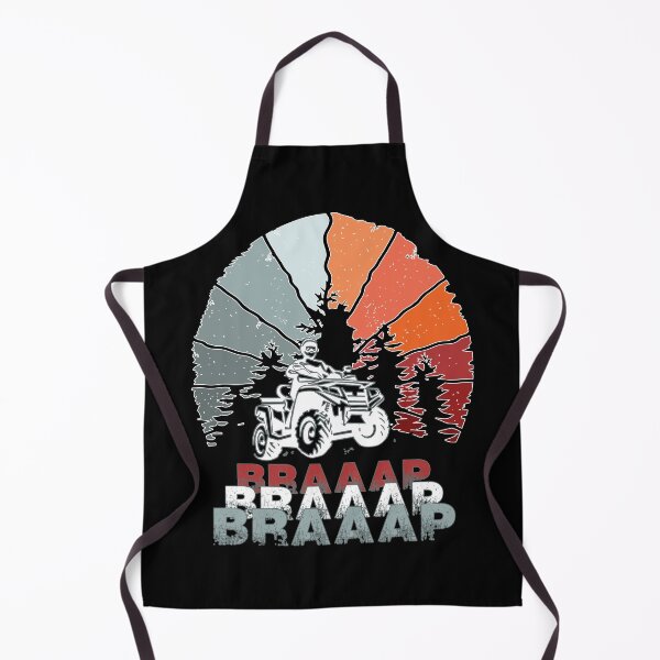 Item preview, ATV Quad Biker Four Wheeler Winter Sports Mountain BRAAAP designed and sold by Rabbitti.