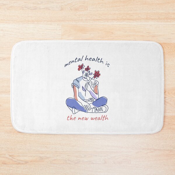 Item preview, Mental Health is the New Wealth designed and sold by friendlyspoon.