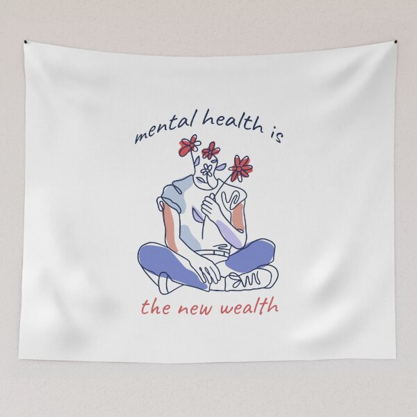 Aperçu de l'œuvre La santé mentale est la nouvelle richesse créée et vendue par friendlyspoon.
