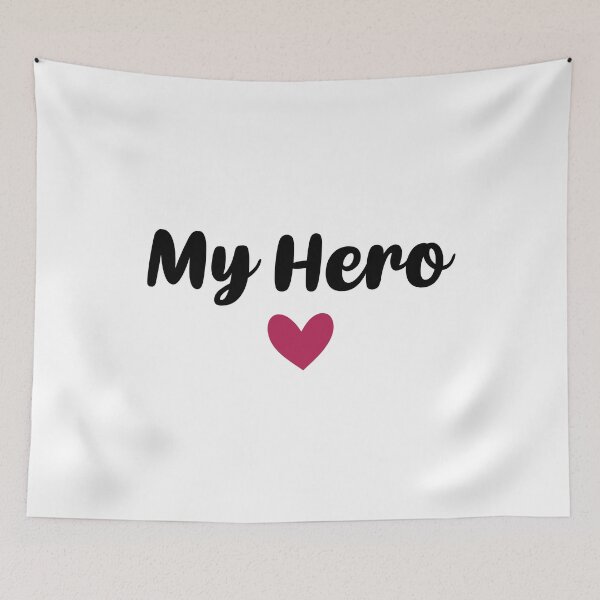 Item preview, My Hero (Black and Pink) designed and sold by FilipeFerreira.