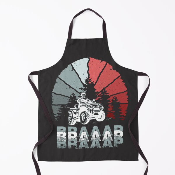 Item preview, ATV Quad Biker Four Wheeler Winter Sports Mountain BRAAAP designed and sold by Rabbitti.