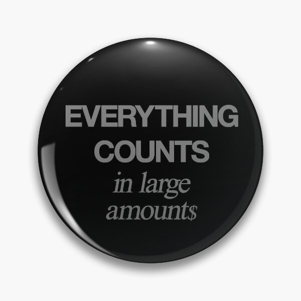 Item preview, Everything count$ designed and sold by Periodic Table of Synthpop.