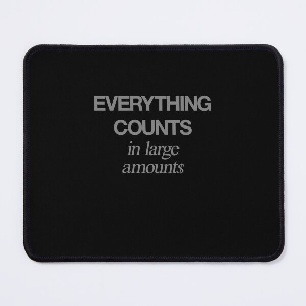 Item preview, Everything count$ designed and sold by Periodic Table of Synthpop.
