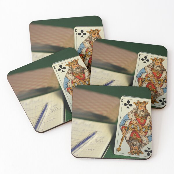 Aperçu de l'œuvre jeu de cartes roi de croix pour de l'argent nature morte créée et vendue par mrivserg.
